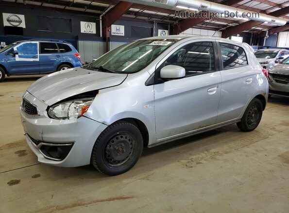 ML32A3HJ8JH000211 2018 MITSUBISHI MIRAGE Серебряный Передняя левая четверть