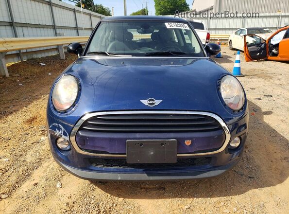 WMWXP5C58J2G64096 2018 MINI COOPER Синий Вид сзади
