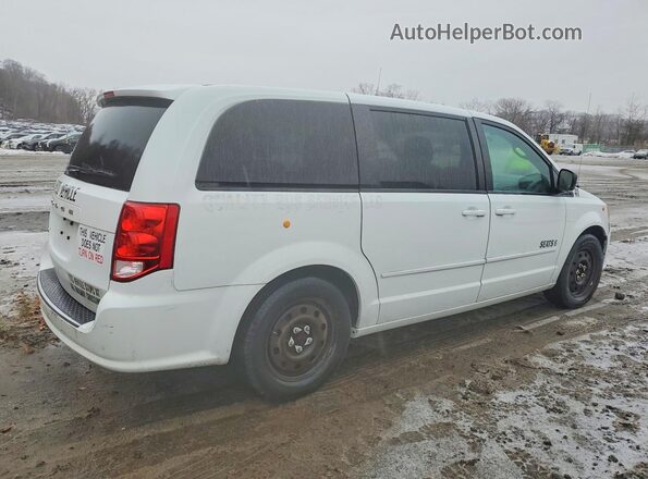 2C4RDGBG5GR192028 2016 DODGE CARAVAN Белый Передняя правая четверть