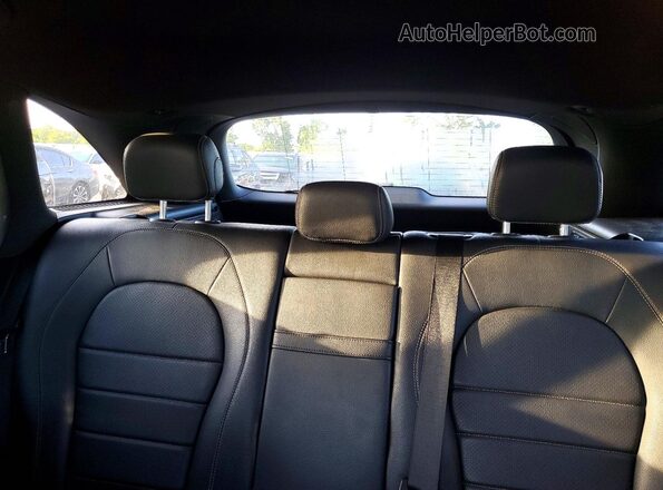WDC0G8DB2LF698886 2020 MERCEDES-BENZ GLC-CLASS Black უკანა სალონის ხედი