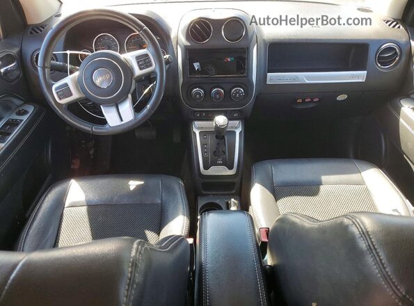 1C4NJDEB1GD631010 2016 JEEP COMPASS Темно-бордовый Вид щитка приборов