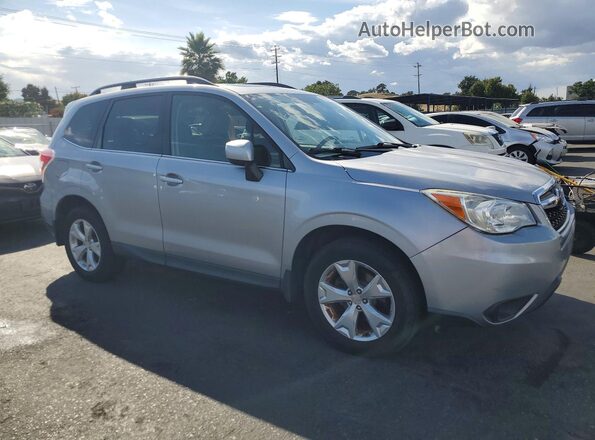 JF2SJAHC8GH464502 2016 SUBARU FORESTER Серебряный Вид спереди