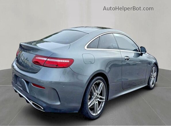 WDD1J6FBXJF010617 2018 MERCEDES-BENZ E-CLASS Серый Передняя правая четверть
