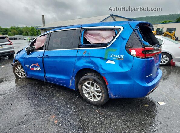 2C4RC1BG8TR235514 2026 CHRYSLER PACIFICA Синий Задняя правая четверть
