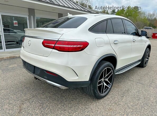 4JGED6EB4GA043554 2016 MERCEDES-BENZ GLE White Front view