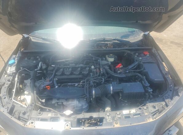 19XFL1H81PE010376 2023 HONDA CIVIC Black Vista del compartimento del motor