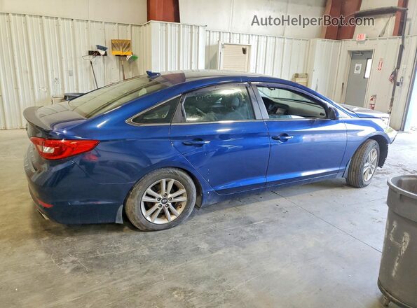5NPE24AF1GH308558 2016 HYUNDAI SONATA Синий Передняя правая четверть