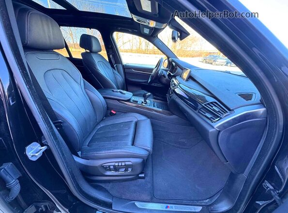 5UXKR6C55J0U15260 2018 BMW X5 Черный Вид сзади