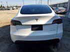 2023 Tesla Model Y Белый vin: 7SAYGDEE5PF866981