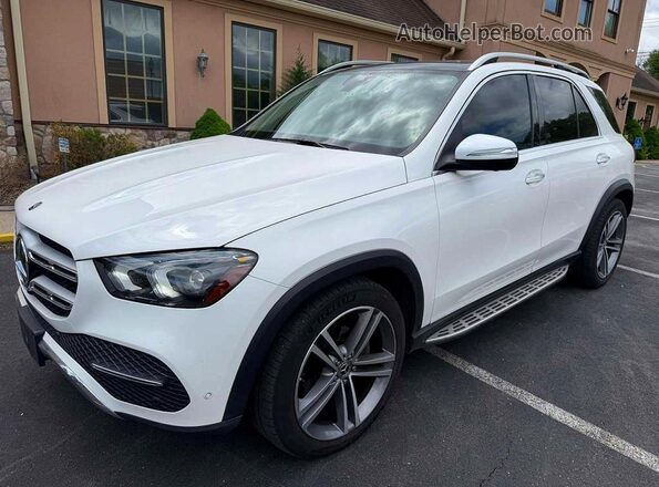4JGFB4KB1LA069347 2020 MERCEDES-BENZ GLE White Передня ліва чверть