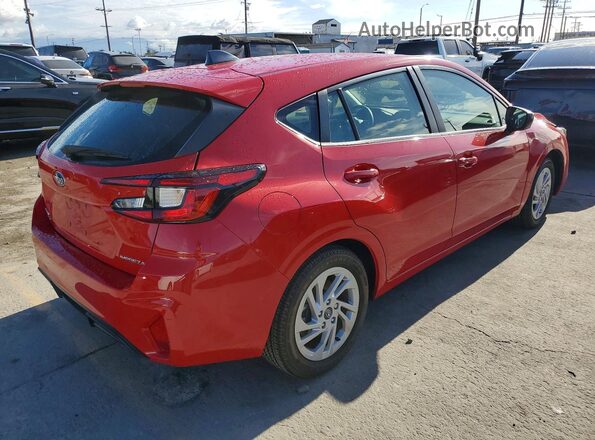 JF1GUABC6R8320380 2024 SUBARU IMPREZA Красный Передняя правая четверть