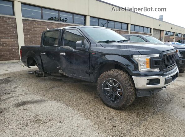 1FTEW1EP3JKC23526 2018 FORD F150 Черный 