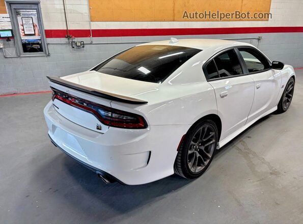 2C3CDXGJ6PH505771 2023 DODGE CHARGER Белый Вид спереди