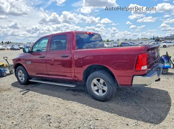 1C6RR6KMXKS750942 2019 RAM 1500 Бордовый Задняя правая четверть