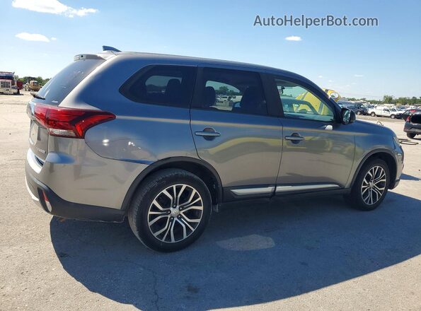JA4AZ3A30JJ005550 2018 MITSUBISHI OUTLANDER Серый Передняя правая четверть