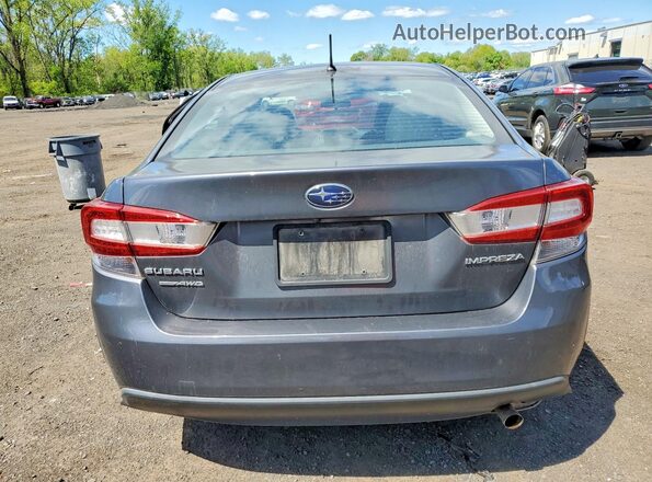 4S3GKAA69J1603526 2018 SUBARU IMPREZA Серый Вид салона спереди