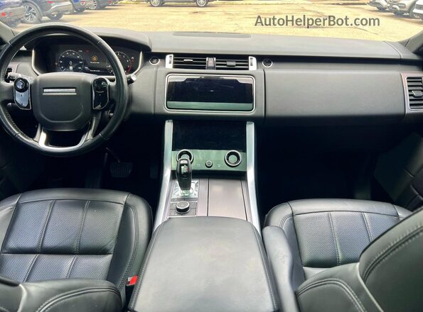 SALWR2SU6LA724830 2020 LAND ROVER RANGE Черный Вид задних сидений