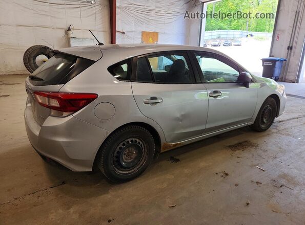 4S3GTAA63K3731943 2019 SUBARU IMPREZA Серебряный Передняя правая четверть