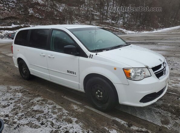 2C4RDGBG5GR192028 2016 DODGE CARAVAN Белый Вид спереди