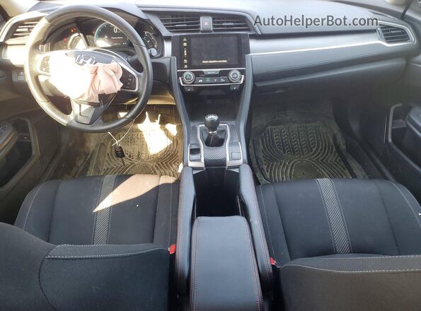 2HGFC2E51HH014533 2017 HONDA CIVIC Blue Widok deski rozdzielczej