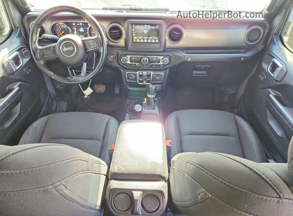 1C4HJXDG8KW598063 2019 JEEP WRANGLER Gray Սարքավորումների վահանակի տեսք