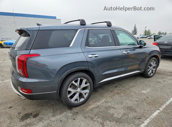 KM8R44HE5NU350366 2022 HYUNDAI PALISADE Серый Передняя правая четверть