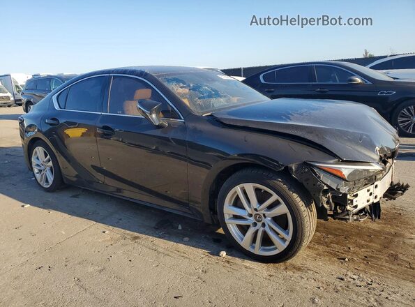 JTHAA1D22M5111935 2021 LEXUS IS Черный Вид спереди