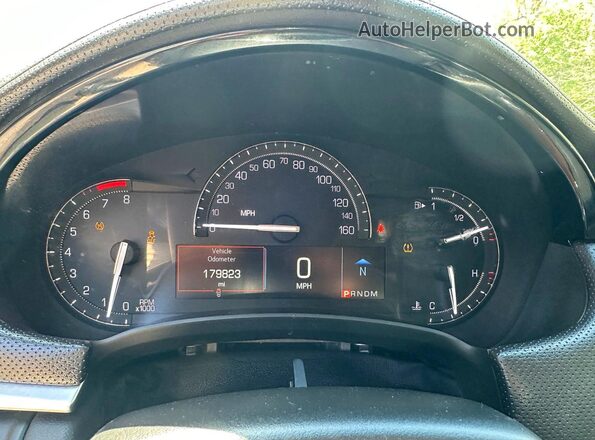 2G61M5S32K9115157 2019 CADILLAC XTS Black Widok zestawu wskaźników