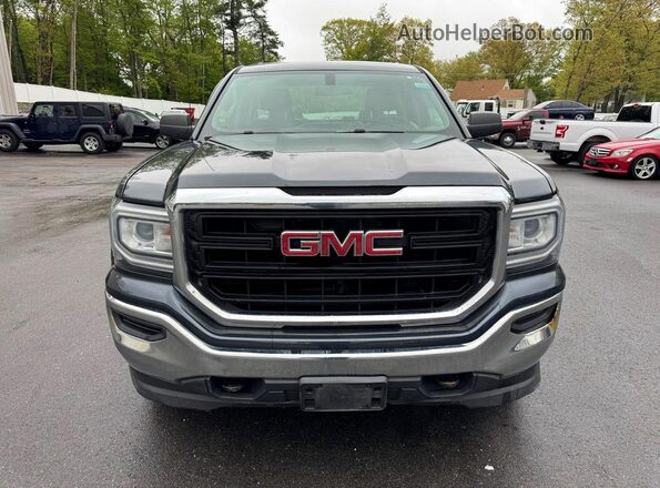 1GTV2LEH1JZ140684 2018 GMC SIERRA Black Вид салону спереду