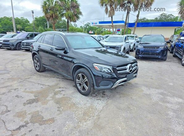 WDC0G4JB1JV046471 2018 MERCEDES-BENZ GLC-CLASS Черный Передняя левая четверть