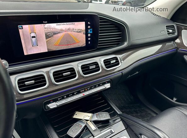 4JGFF5KE8LA077689 2020 MERCEDES-BENZ GLS Черный Панорамный вид салона 360°