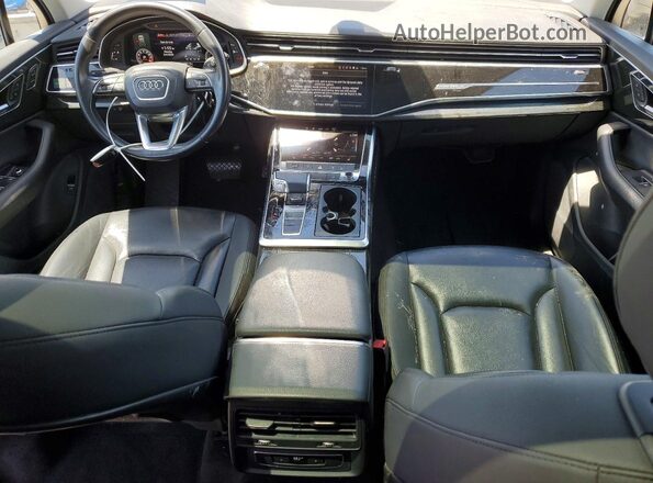 WA1AJAF72MD014339 2021 AUDI Q7 Серебряный Вид щитка приборов