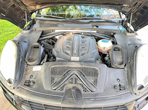 WP1AB2A50GLB55921 2016 PORSCHE MACAN Черный Вид панели приборов