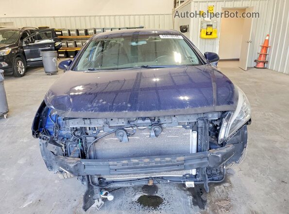 5NPE24AF1GH308558 2016 HYUNDAI SONATA Синий Вид сзади