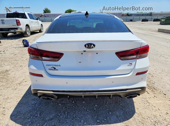 5XXGT4L32KG349942 2019 KIA OPTIMA Белый Вид салона спереди