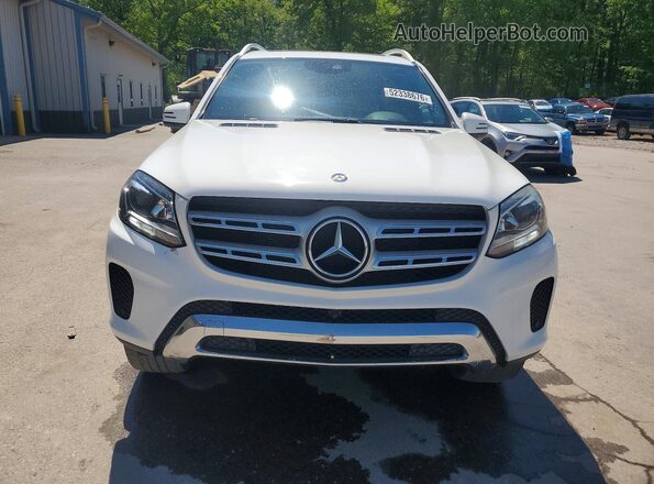 4JGDF6EE7HA845758 2017 MERCEDES-BENZ GLS White Вид ззаду