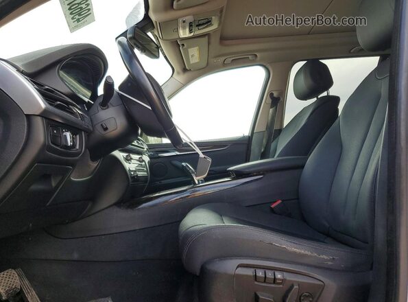 5UXKT0C54G0S77895 2016 BMW X5 Белый Вид панели приборов