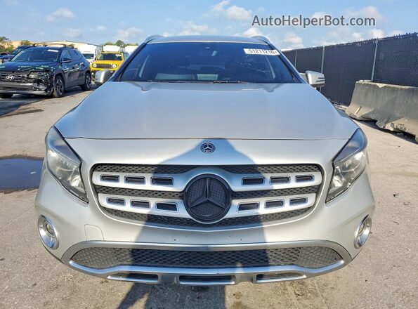 WDCTG4EB8JJ495855 2018 MERCEDES-BENZ GLA Серебряный Вид сзади