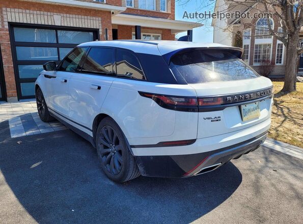 SALYL2RV5JA769750 2018 LAND ROVER RANGE Белый Передняя правая четверть