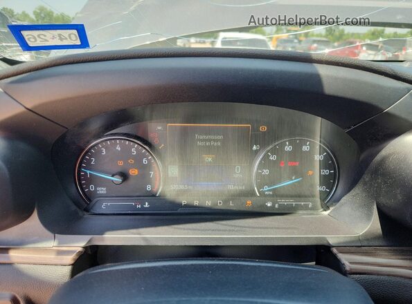 1FMSK8FH0PGA59903 2023 FORD EXPLORER Серый Вид щитка приборов