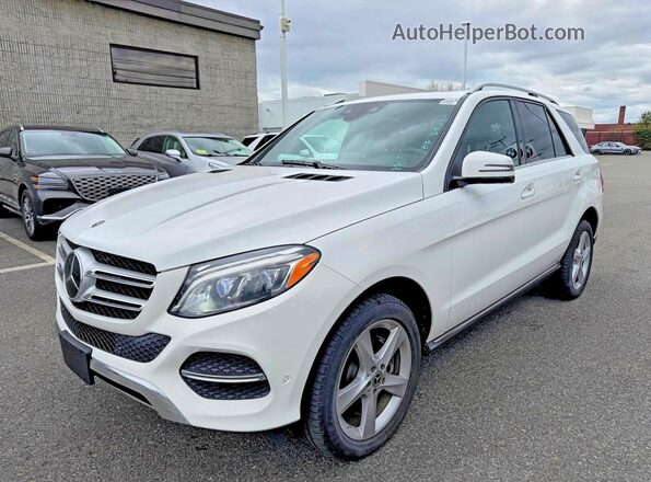4JGDA5HB9JB073760 2018 MERCEDES-BENZ GLE Серебряный Задняя правая четверть