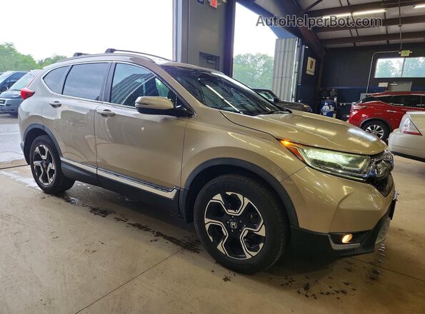 5J6RW2H93HL022907 2017 HONDA CR-V Tan Вид спереду