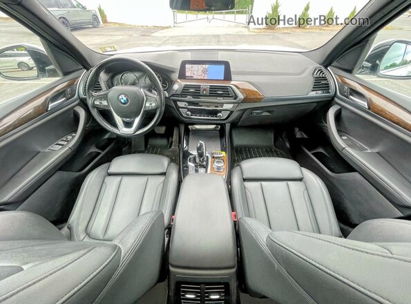 5UXTY5C05LLT35268 2020 BMW X3 Белый Вид задних сидений