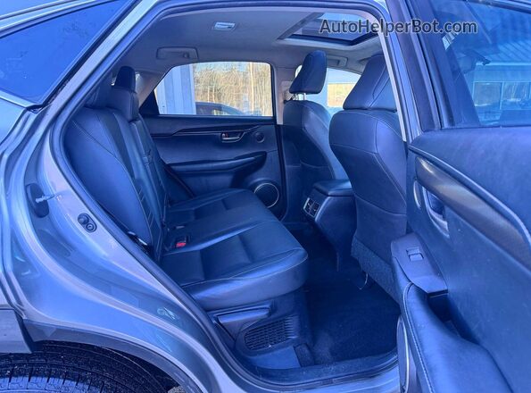 JTJBARBZ5G2095978 2016 LEXUS NX Серый Вид сзади