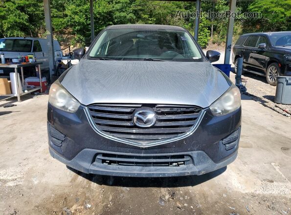 JM3KE2BY6G0832131 2016 MAZDA CX-5 Gray Vista trasera