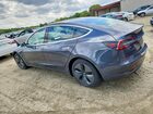 2018 Tesla Model 3 Gray vin: 5YJ3E1EA3JF153710