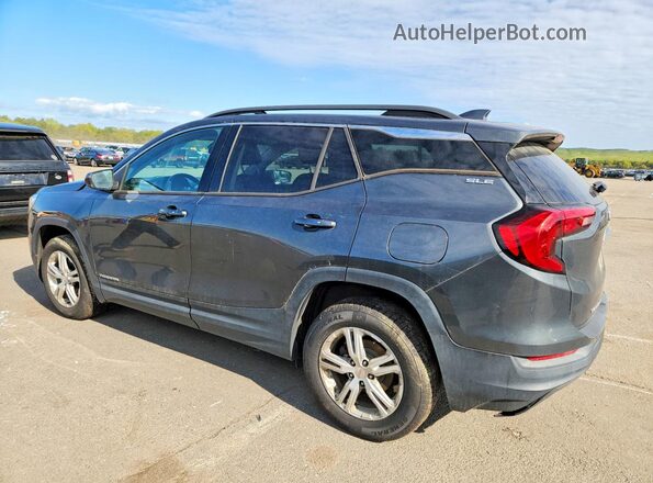 3GKALTEV4KL170194 2019 GMC TERRAIN Серый Задняя правая четверть