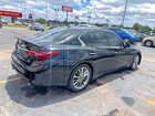 2018 Infiniti Q50 3.0t Luxe Черный vin: JN1EV7AP5JM354296