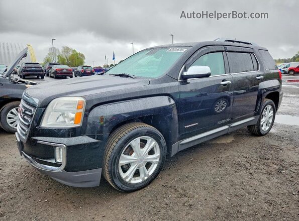 2GKFLUEK2H6328756 2017 GMC TERRAIN Черный Задняя левая четверть