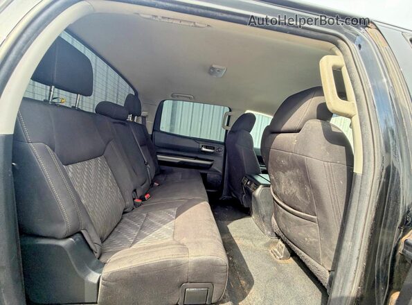 5TFDY5F13MX969120 2021 TOYOTA TUNDRA Black Widok wnętrza z przodu